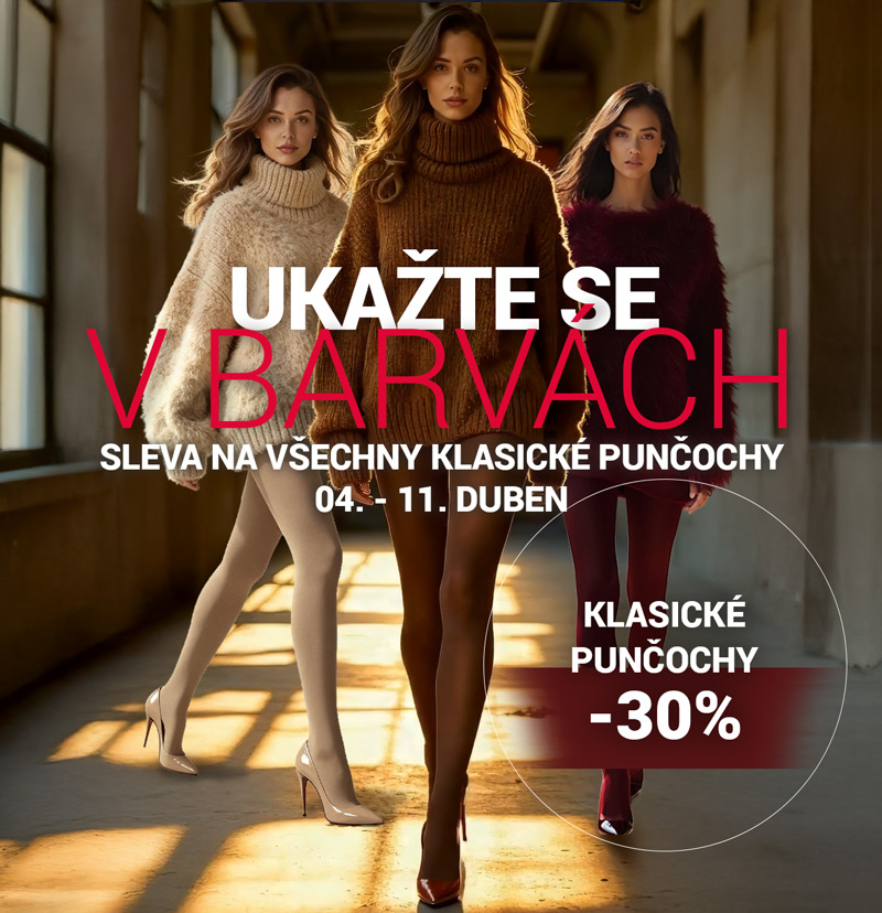 -30% klasické punčochy