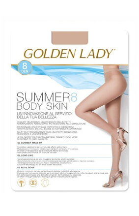 Letní punčochy SUMMER BODY SKIN 8 DEN Golden Lady