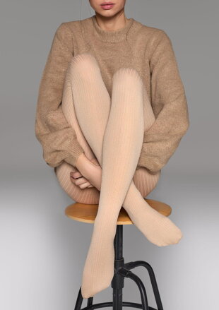 Teplé dámské punčochy s kašmírem CASHMERE D09 80 DEN Marilyn