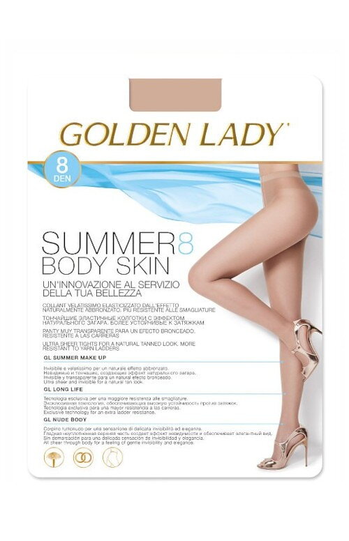 Letní punčochy SUMMER BODY SKIN 8 DEN Golden Lady