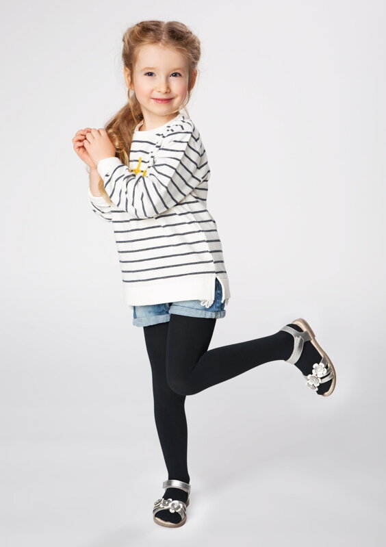 Dětské bavlněné teplé punčochy JULIA 80 DEN Marilyn