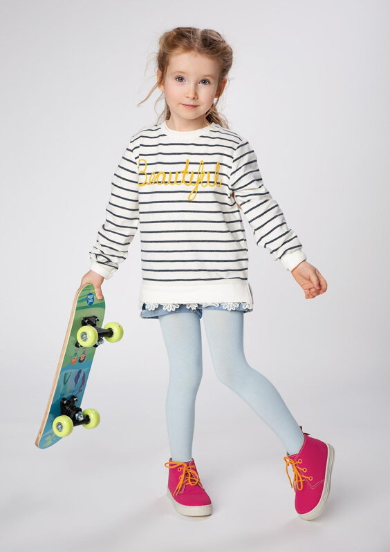 Dječje pamučne tople najlonke JULIA 80 DEN Marilyn