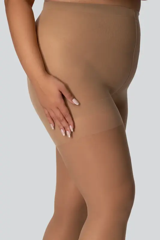 Zeštíhlující punčochy XXL QUEEN SIZE SHAPING 30 DEN Mona