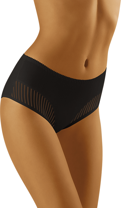 Bavlněné kalhotky s proužky eco-QI MAXI Wolbar